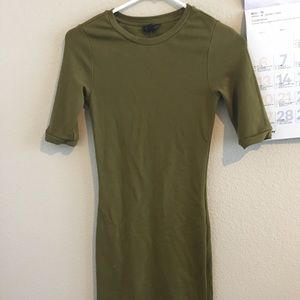 Top shop Olive Figure Hugging Dress
